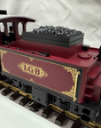 LGB 2217D Steam Locomotive and Powered Tender Red G Scale Rare Item