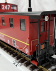 LGB 43714 Santa Fe Caboose Red #999217 G Scale NIB/Sleeve