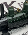 LGB 72120 G Scale Pennsylvanian RR Forney Set: Steam Loco & 2 Cars LN Complete