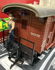 LGB 31190 Stuckgut Wagon metal wheels lights G scale LN/Box