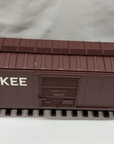 USA Trains R19319A Milwaukee Road G Scale 50’ Box Car #55393 LN