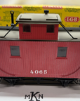 Vintage LGB 4065 Early Years Blank Caboose Red EX/Yellow Box G Scale