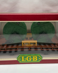 LGB 4002 Kabel Union Flat Car w/ Cable Spools Green G-Scale