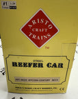 Aristo-Craft ART-46222 NYC 20th Century Pale Beer Steel Reefer Car G Scale
