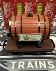 LGB 4047 G-Scale Wine Beer Barrel in NEW old stock G Scale Flat Car Box