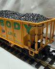 LGB 4076 X01 Peabody Short Line Coal Hopper Car G Scale LN/Box