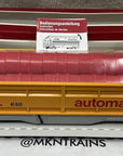 LGB 41610 Automatic Barrel Dump Car w/Load - Metal Wheels New In Box With Sleeve
