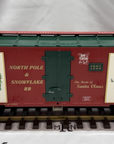 Aristo-Craft 46225 NORTH POLE & SNOWFLAKE RR 1995 G Scale LN/No Box