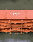Bachmann G Scale Big Hauler Gondola painted with weights used/EX