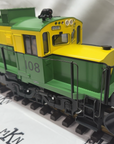 LGB 25552 White Pass green and yellow ALCO #108 DC/DCC locomotive G Scale