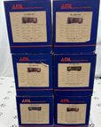 AML (American Mainline) G401 Steel Box Car 6 Box Lot New in Box. G Scale