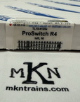 Trainline45 TL10-41255 ProSwitch NI R4 Nickel Left Switch Turnout G Scale New