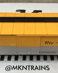 LGB 4067D01 Rio Grande Wood Sheathed Boxcar D&RGW Yellow 4067 G Scale LN