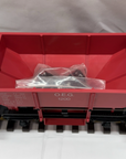 Vintage LGB 4041 OEG #1200 Ballast Car G Scale Germany Version A Couplers Red