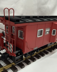 USA Trains R12054 Burlington Route #02589 Bay Window Caboose Tested LN G Scale