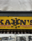 USA TRAINS R-16023 KAHN'S / WOODEN BILLBOARD REEFER G Scale