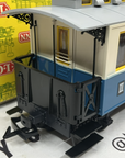 LGB G SCALE 3012#3 III BLUE/White PASSENGER COACH CAR NOS LN/BOX