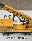 LGB 4042 Yellow Operating MATRA CONSTRUCTION CRANE Car, G Scale Excellent No Box