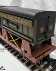 Aristo Craft 46510 Canadian National Piggyback Flatcar w/2 Trailers G Scale New