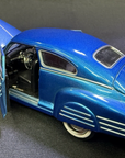 1948 Chevrolet Aerosedan Fleetline Blue - 1:24 Diecast Motor Max -