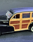 Welly 1948 Chevy Fleetmaster Woody Station Wagon 1:18 Black Model Car