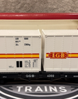 LGB 4069 Southern Pacific Flatcar with 2 LGB Containers G Scale LN/Box