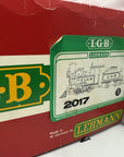 LGB 2017 Green Classic Steam Locomotive and Powered Tender G Scale LN