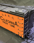 Delton Locomotive 4257 Denver Rio Grande California Fruit Line G Reefer Car