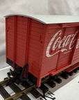 LGB 45352 Coca-Cola Box Car with Sound G Scale Metal Wheels LN/Box