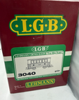 LGB 3040 G Scale LGB 3rd Class Green Coach Car #3 New