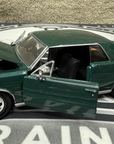 1965 Pontiac GTO WELLY 22092 Metallic Green 1:24 G SCALE DIECAST CAR LN/no box