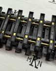 USA TRAINS R81065 BRASS 60 INCH STRAIGHT TRACK 6 total 5-foot Sections G Scale