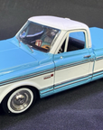 JADA BIGTIME BTK 1972 CHEVY CHEYENNE PICKUP TRUCK Blue 1:24 DIECAST Rare