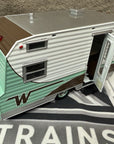 1964 Winnebago 216 Camper 1/24 Diecast Toy Metal Greenlight Hitch Trailers LN