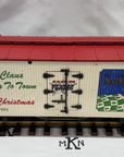 USA Trains R1300 Christmas 1991 "Santa Is Coming To Town" Reefer Car G Scale