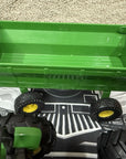 Ertl John Deere Green Metal Tractor Toy Chart 5732 Tool 61-1351 & Plastic Wagons