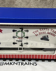 USA Trains R13021 Christmas Reefer 2003 “The SANTA Train Is Here Again” G Scale