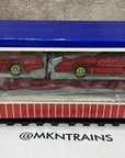 USA TRAINS 701 PENNSYLVANIA FLAT CAR W/ TWO CARS NEW In BOX. MINT.