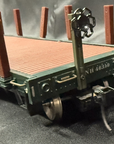 Aristo-Craft G Scale New York New Haven & Harford flat car kadee Ex/No box