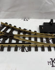 LGB 1205 Right Hand Turn Electric Switch Turnout Track with 1204 Latern G Scale