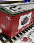 USA Trains Christmas 1997 Refrigerator car R-13015 G Scale New Same Day Ship