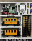 LGB 20537 FIELDS GREAT WESTERN RAILROAD 1987 STARTER SET BRAND NEW G SCALE RARE
