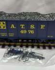 LGB 4076 D02 SANTA FE HOPPER WITH COAL LOAD LN/BOX