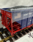 Railking One Gauge 4 Bay Hopper Car w/ Coal Load Norfolk Southern #76624