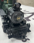 LGB 72120 G Scale Pennsylvanian RR Forney Set: Steam Loco & 2 Cars LN Complete
