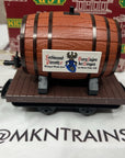 LGB 4047 "FERDINAND PIEROTH" WINE KEG CAR Flat Car G Scale LN/Box