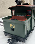 LGB 72120 G Scale Pennsylvanian RR Forney Set: Steam Loco & 2 Cars LN Complete