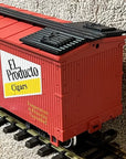 LGB G SCALE 43740 EL PRODUCTO CIGAR REEFER (METAL WHEELS) NEW MINT