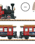 LGB 72308 Christmas Train Starter Set w/Lights and Smoke