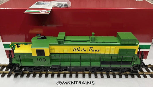 LGB 22552 LIMITED EDITION ALCO DIESEL WHITE PASS RARE #109 Sound MINT/LN G Scale